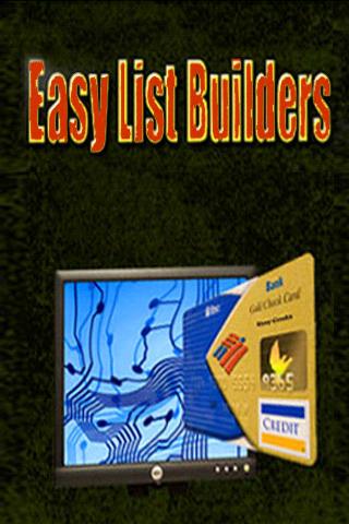 Easy List Builders