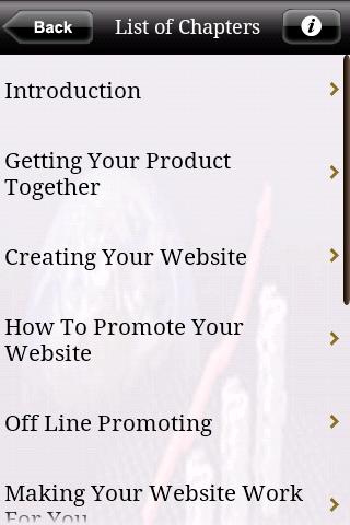 eMarketing Website Profits Android Reference