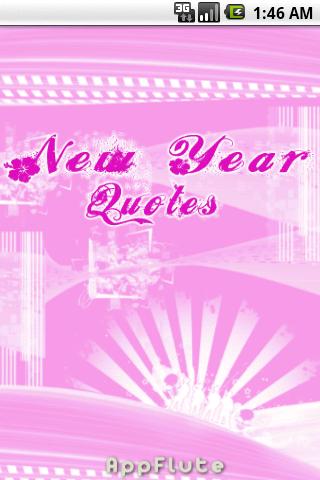 New Year Quotes Android Reference