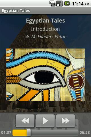Egyptian Tales – AudioEbook Android Reference