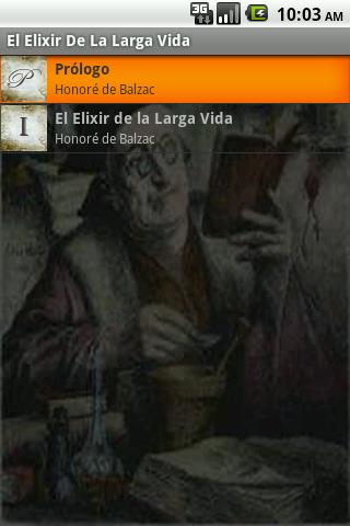 El Elixir de La Larga Vida Android Reference