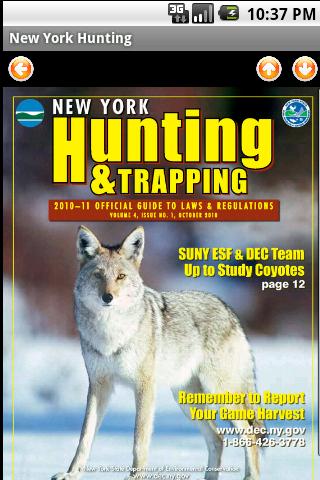 New York Hunting Guide Android Reference
