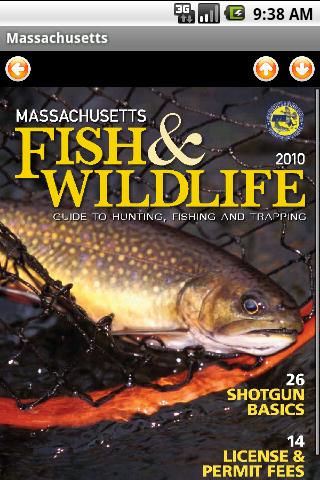 MA Fish and Wildlife Guide Android Reference