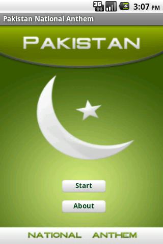 Pakistan National Anthem Android Reference