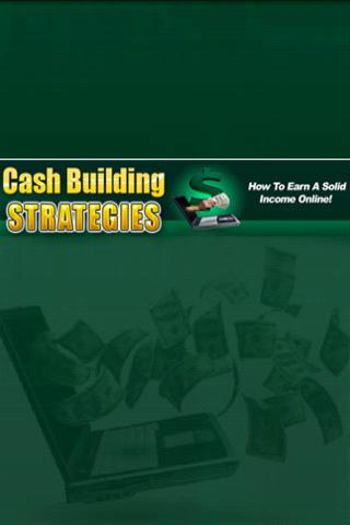 Cash Build Strategies Android Reference