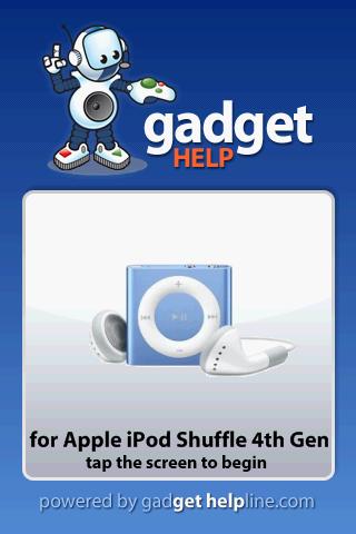 iPod Shuffle 4- Gadget Help Android Reference