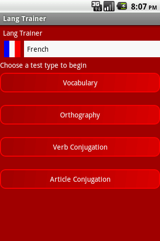 Lang Trainer – French Android Education