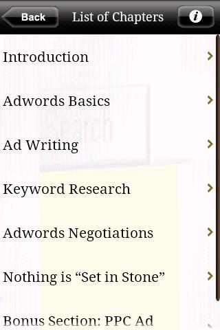 Google Adwords Negotiations Android Reference