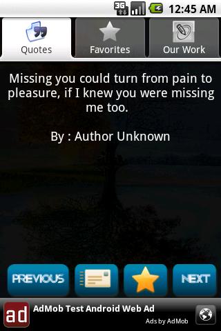 Missing You Quotes Android Reference