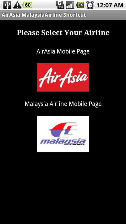 AirAsia MalaysiaAirline Shortc Android Reference