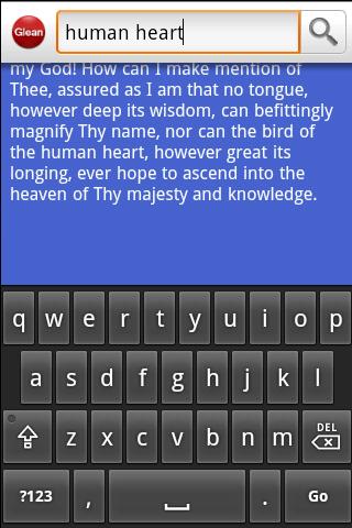 Gleanings from the Writings Android Reference