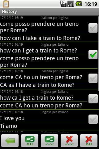 Italian Translate Android Reference