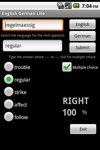 English German Lite Android Reference