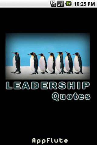 Leadership Quotes Android Reference