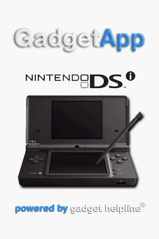 GadgetApp for Nintendo DSi Android Reference