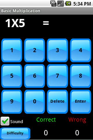 Multiplication Android Education