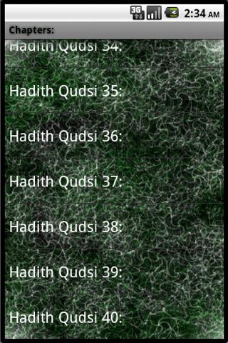 Forty Hadith Qudsi ( islam ) Android Reference