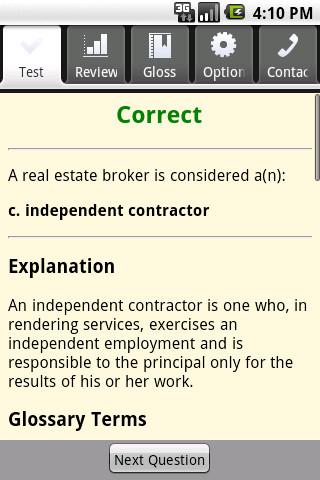 Real Estate Broker Exam Prep Android Reference
