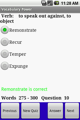 GRE SAT Vocabulary for Android Android Reference