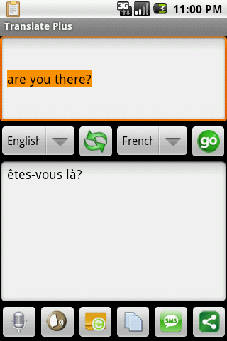 Translate Plus Android Reference