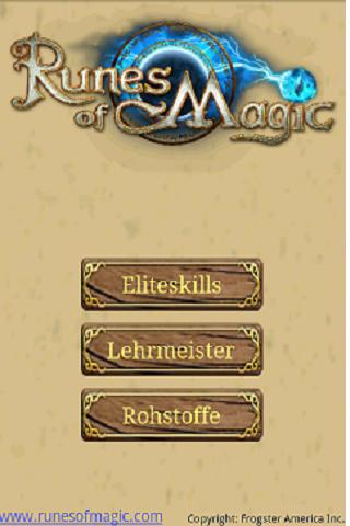 Runes of Magic – Eliteskills Android Reference