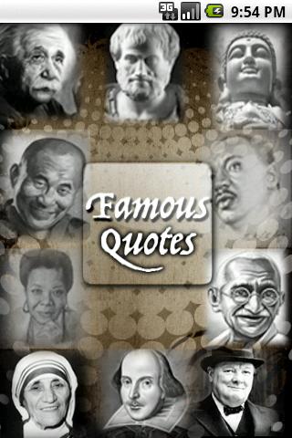 Famous Quotes Free Android Reference