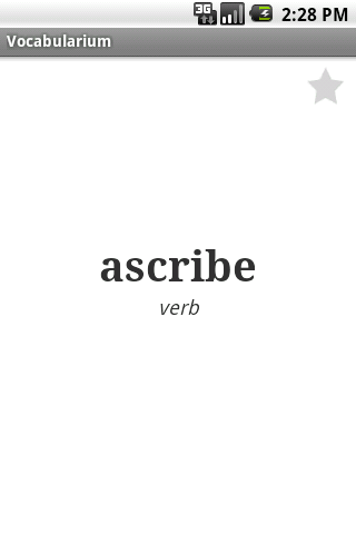 Vocabularium  Flash Cards