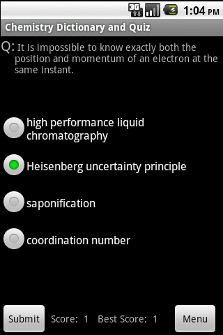 600 Chemistry Terms & Quiz Android Reference
