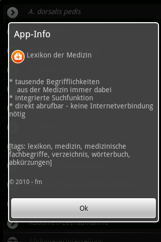 Lexikon der Medizin Android Reference