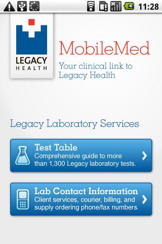 MobileMed Android Reference