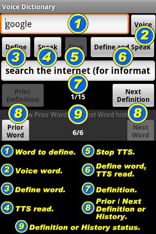 Voice Dictionary Android Books & Reference
