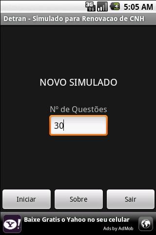 Detran  Simulado para CNH