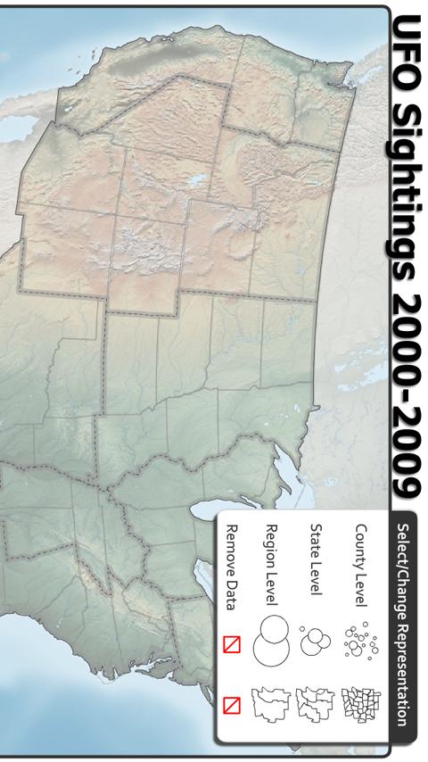 UFO Sightings Map Android Reference
