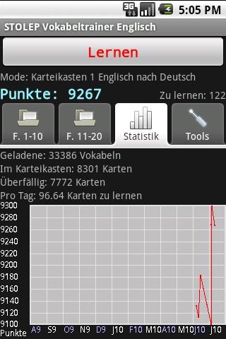 STOLEP Vokabeltrainer Englisch Android Reference