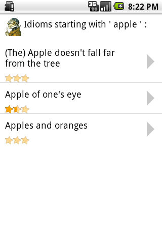 English Idioms / Sayings Android Books & Reference