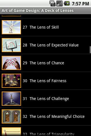 Art Of Game Design: Lenses Android Reference