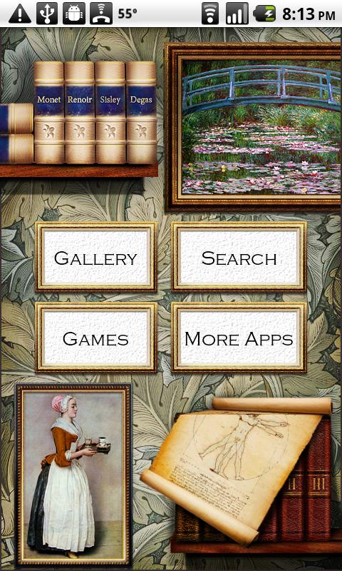 Famous Paintings Android Education