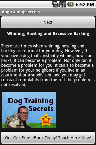 Dog Training Secrets Android Reference