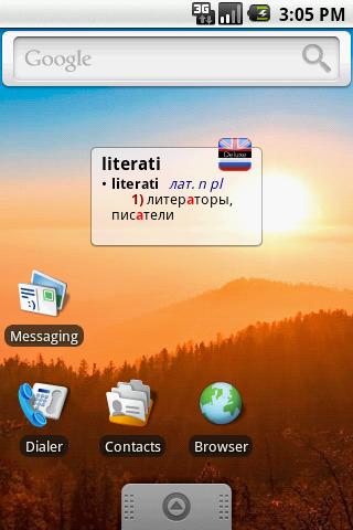 SlovoEd Eng-Russian dictionary Android Reference