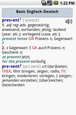 Langenscheidt Basic  Englisch Android Reference