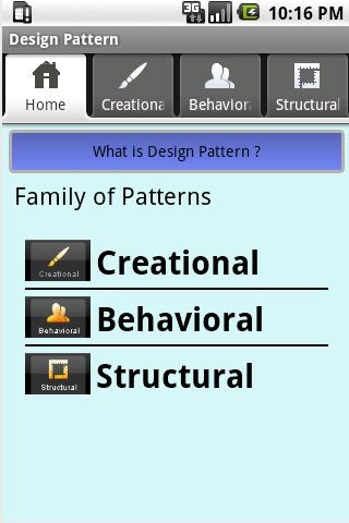 Design Pattern Android Reference