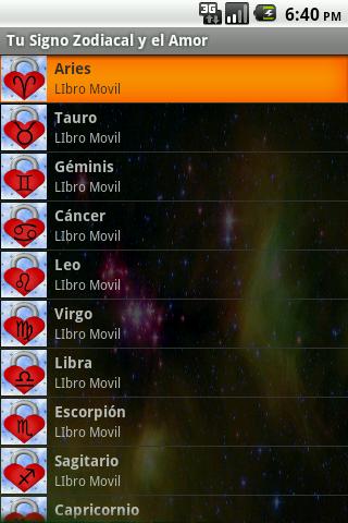 Tu Signo Zodiacal y el Amor Android Reference