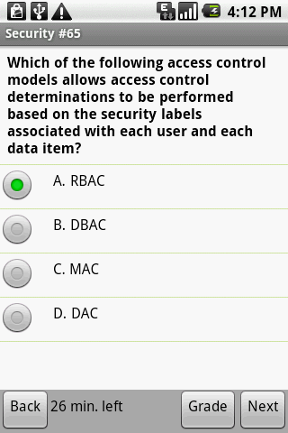 CompTIA Security+ Test Prep Android Reference