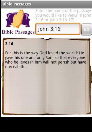 Bible Passages Android Reference
