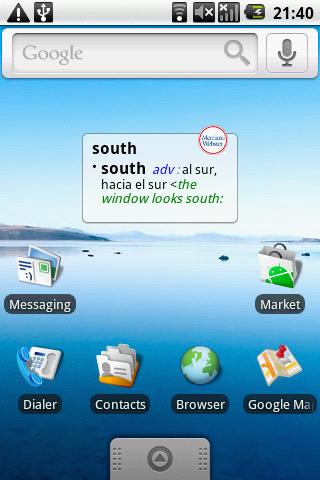 Merriam-Webster Span-English Android Reference