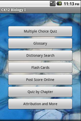 High School Biology Study Aid Android Reference