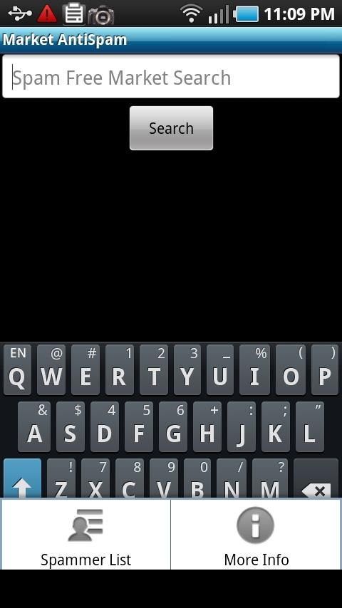 Market AntiSpam Android Reference