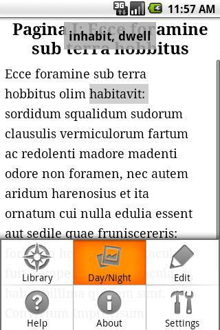 Librarium II Latin Text Reader Android Reference