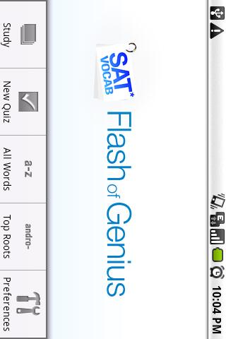 Flash of Genius: SAT Vocab Android Reference