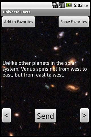Universe facts